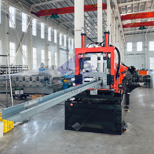 Máquina formadora de rollos en frío automatizada de alta calidad para C Purlin equipada con componentes de núcleo de rodamiento de motor PLC de engranaje - Product Image 2