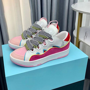 2025 Trendy Casual Dad <b>Chunky</b> Sole Retro German Lavin Trainer Fashion Sport Lanvinning Couple Curb Sneakers <b>Shoes</b> - Product Image 6