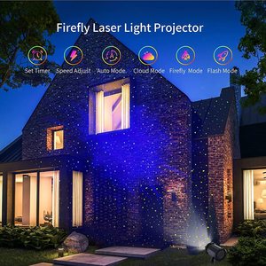 Projecteur <span class=keywords><strong>d</strong></span>'étoiles <span class=keywords><strong>LED</strong></span> Firefly Garden Lights Éclairage de nébuleuse <span class=keywords><strong>d</strong></span>écoratif <span class=keywords><strong>intérieur</strong></span>/extérieur évalué IP65 pour le <span class=keywords><strong>jardin</strong></span> - Product Image 3
