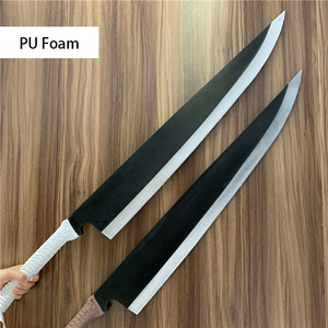 <span class=keywords><strong>BLEACH</strong></span> Kurosaki Ichigo Zanpakutou Tensa <span class=keywords><strong>Zangetsu</strong></span> Katana ดาบของเล่นแอนิเมชั่น - Product Image 2