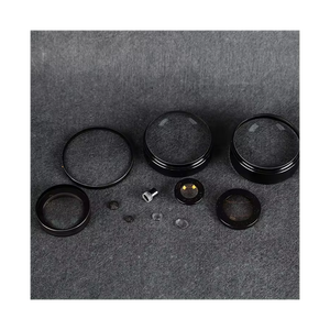 망원경 용 K9 Bk7 석영 유리 석영 광학 유리 이중 무색 대물 렌즈 - Product Image 1