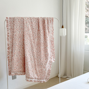 Luxury 100% Cotton Small Fresh Floral Spring and Summer Quilt Air Condition Comforter - Product Image 5