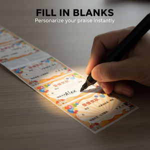 ม้วนสติกเกอร์ใบรับรองขนาดเล็ก – ฉลากรางวัลแบบเติมข้อความได้และมีกาวในตัวสำหรับครูและผู้ปกครองเพื่อเพิ่มความมีส่วนร่วมในห้องเรียน - Product Image 2