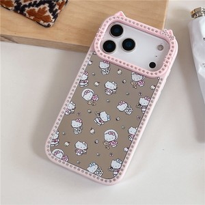เคสป้องกันโทรศัพท์กรอบเพชรสำหรับ iPhone 17 PRO MAX 16 15เคสลายการ์ตูนแมว KT น่ารักใหม่ล่าสุด - Product Image 5
