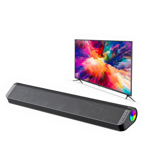Wireless RGB <b>Speaker</b> With AUX <b>TV</b> Sound Blaster Long Home Audio Equipment Living Room Sound Bar <b>Speaker</b> - Product Image 1
