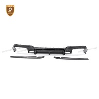 Kit de Carrocería de Fibra de Carbono Estilo P-techz para BMW M8 F93 Competition, Mejora Exterior, Alerón Delantero, Canards, Difusor Trasero
