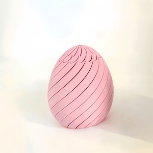 Nouveau produit transfrontalier : Balle de décompression rotative à engrenages imprimée en 3D, type œuf torsadé - Product Image 1
