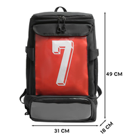 Sac à dos pour ordinateur portable HAIBOWY, design Oxford, grande capacité, imperméable, durable, avec logo personnalisé, pour les voyages, le campus, la vie quotidienne et les activités de plein air