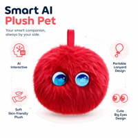Balle en peluche interactive six tons vibrants certifiée CE CPC SMART-6P Compagnon émotionnel intelligent musical chantant parlant et dansant pour enfants