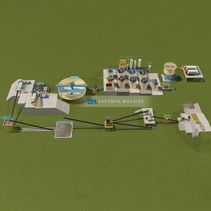 Alta Recuperação CIL <span class=keywords><strong>Gold</strong></span> Processing <span class=keywords><strong>Plant</strong></span> 1000TPD para Hard Rock Ore - Product Image 2