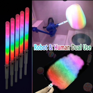 Rainbow cotton <b>candy</b> sticks Glowing cotton <b>candy</b> <b>machine</b> LED cotton <b>candy</b> cone set Party treat display cotton <b>candy</b> - Product Image 5