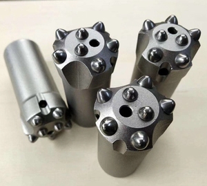 Knock Off bits hex22/25 hình nón taper Rock khoan nút bit 30/32/34/36/38/40/41/45mm-ZINK Bìa/đồng Bush 7/11/12 độ - Product Image 6