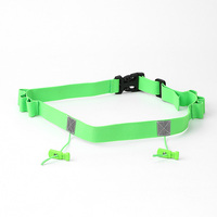 Ceinture porte-dossard élastique personnalisée pour marathon, accessoire de sport pour la course à pied, 2,5 cm
