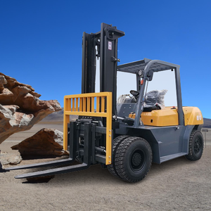 China Marca Hifoune Nueva <span class=keywords><strong>8000kg</strong></span> 8ton 8t Carretilla elevadora diesel con CE - Product Image 1