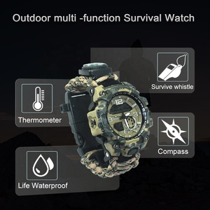 Durable Paracord Outdoor Emergency Gear Multifunctional <strong>Survival</strong> <strong>Watch</strong> - Product Image 2