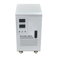 Régulateur de tension automatique monophasé 220 V SVC 5 kVA 10 kW 10 kVA 15 kVA 20 kVA avec servomoteur en cuivre