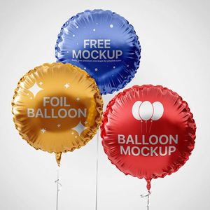 Ballons en aluminium de 18 pouces, forme ronde, pour anniversaire, mariage, Noël, Saint-Valentin, décoration de fête - Product Image 3