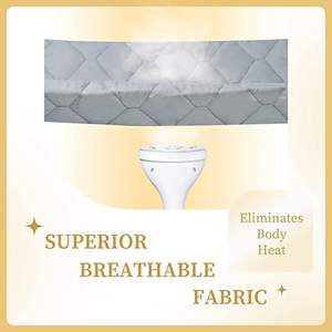 King Size – protège-matelas matelassé imperméable, respirant, haut de gamme, doux, remplissage bruyant, 8-21 pouces - Product Image 5