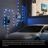 Cargador de Pared para Vehículos Eléctricos Feyree DLB de 11 kW Trifásico con RFID, WIFI, Tipo 2, Cargador de Batería para Automóvil de 85 V, Estación de Carga de Pared para Vehículos Eléctricos de Nivel 2