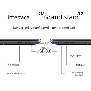 Portátil Todo en Uno VX15E de 15.6 Pulgadas, Fabricante OEM ODM, AMD Ryzen 7 5700U de 8 Núcleos, Windows 11, para Juegos y Oficina - Product Image 6
