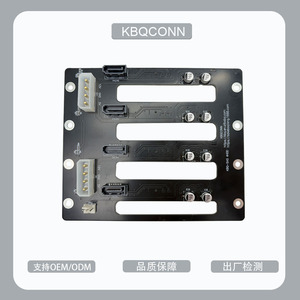 SATA SAS Backplane Board 4 Bay <b>Hard</b> <b>Drive</b> Interface Adapter Card for Server Rack Panel Connector - Product Image 4
