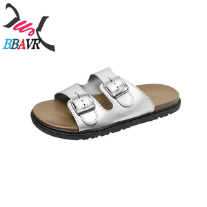 Nuevo Diseño Personalizado de Sandalias de Verano para Mujer con Punta Abierta, Parte Superior de PVC Transpirable y Ligera, Estilo Dulce y Fácil de Poner - Product Image 5