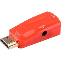 V-star HDTV vers VGA câble HD 1080P mâle vers femelle adaptateur Jack Audio 3.5mm pour TV Box PC ordinateur portable affichage projecteur convertisseur