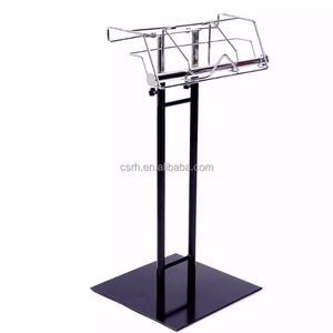 RH-RBD-FW 420*330*920Mm Chất Lượng Cao Túi Dispenser Đứng Cửa Hàng Tạp Hóa Sàn Vòng Kim Loại Hiển Thị Đứng Cuộn Túi Chủ Sở Hữu - Product Image 1