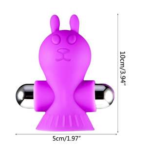 10 Titreşimli Göğüs Büyütme Elektrikli Masaj Aleti Meme Ucu Emme Pompası Titreşimli Bullet Vibratör Kadın Seks Oyuncağı - Product Image 3