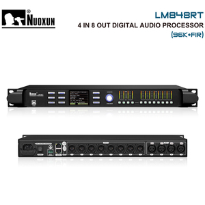 โปรเซสเซอร์จัดการลำโพงระดับมืออาชีพ LM848RT โปรเซสเซอร์เสียงดิจิตอล FIR 96Khz พร้อมตัวเครื่องโลหะ - Product Image 2