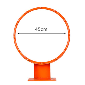 <span class=keywords><strong>Aro</strong></span> <span class=keywords><strong>de</strong></span> Baloncesto Portátil <span class=keywords><strong>de</strong></span> Metal Personalizado, Montable en Pared o Puerta, Desmontable, <span class=keywords><strong>para</strong></span> Exteriores - Product Image 2