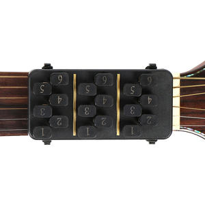 Herramienta de Aprendizaje de Acordes de Guitarra, Sistema de Ayuda para la Enseñanza Musical, Entrenador de Acordes de Guitarra de Una Tecla con 18 Botones - Product Image 1