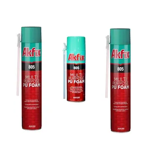 900ml 750ml 500ml 300ml Construction Door And Window Flame Filling Spray Polyurethane Foam