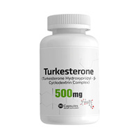 Complément Alimentaire Anabolisant Naturel 90 Capsules par Flacon Turkesterone pour Améliorer les Performances Athlétiques et Renforcer l'Immunité