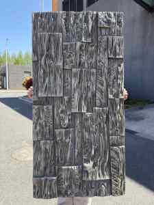 Pannello murale in pietra 3d pannello di parete decorativo interno antibatterico ritenzione di calore per edifici competitivo prezzo all'ingrosso - Product Image 3