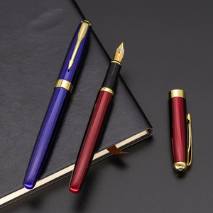 Ufficio aziendale meeting regalo <span class=keywords><strong>penna</strong></span> <span class=keywords><strong>stilografica</strong></span> neutra logo personalizzato <span class=keywords><strong>penna</strong></span> in metallo pubblicità all'ingrosso scritta cancelleria - Product Image 2