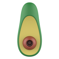 Fruitvormen Avocado Zuigvibrator Vrouwelijke G-spot Krachtige zuigende clitorisstimulator Mini draagbare volwassen seksspeeltjes voor vrouwen