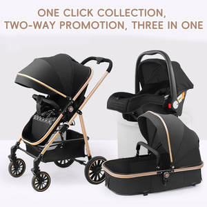 SUNNUO OEM Luxe Pliable Trois-en-un Léger Design Moderne avec Auvent Pliable pour S'asseoir ou S'allonger - Product Image 4