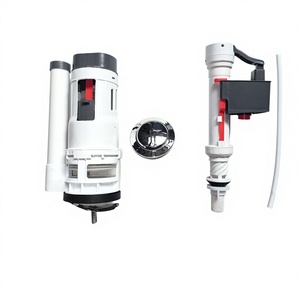 Vanne de chasse d'eau universelle en spirale Yuanlang 20CM pour utilisation avec les composants du réservoir de toilettes. - Product Image 1