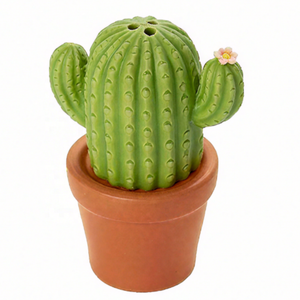 Vente en gros de salières et poivrières en céramique en forme de <span class=keywords><strong>cactus</strong></span> bon marché, épices, conditionneurs d'assaisonnement pour décoration de table unique - Product Image 4