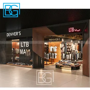 Clothes Shop Showcase Units Homeware Stand Clothing Display Standard Clothing Store Clothes Display Rack Shop For Store