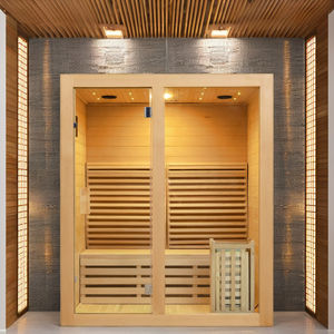 Sauna ruimte 1 2 3 4 6 8 10 personen één twee drie vier zes acht tien binnen stoom traditionele sauna - Product Image 3