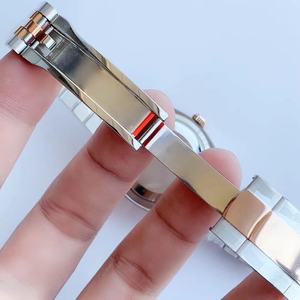 Montre mécanique luxueuse en acier inoxydable, 36 mm, remontage automatique, étanche jusqu'à 300 mètres, cadran saphir bleu - Product Image 4