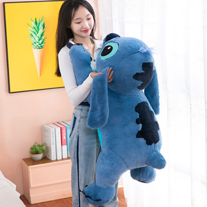 Nuevo Peluche de Stitch Azul, Adorable <span class=keywords><strong>Muñeco</strong></span> de Peluche de <span class=keywords><strong>Lilo</strong></span> & Stitch, <span class=keywords><strong>Muñeco</strong></span> de Peluche para Colgar, Adorno Navideño, Regalo - Product Image 2