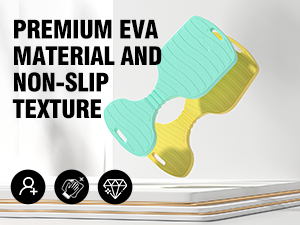 WOOWAVE Sella Galleggiante Non Gonfiabile - Galleggiamento Confortevole in Schiuma, Design Ergonomico, Superficie Antiscivolo, Facile da Trasportare e Riporre - Product Image 4
