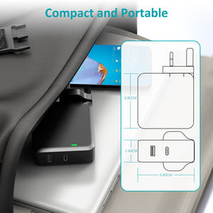 Cargador de Pared Rápido PD de 100 W con 4 Puertos para MacBook Pro, Air, iPad Pro, Samsung Galaxy, iPhone, Laptops, Cargador Rápido USB Tipo C de 100 W - Product Image 5