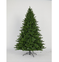 Großhandel PE Künstlicher Weihnachtsbaum Weihnachtstannenbaum Grün Faltbar Feiertagsdekoration Innen- und Außenbereich