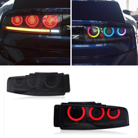 Feux arrière modifiés, feux arrière LED RGB fumés, éclairage dynamique, plug & play pour Nissan RZ34 400Z Cabriolet Coupé