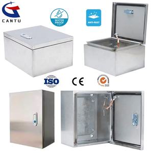 กล่องจำหน่ายโลหะติดผนังกันน้ำตู้ไฟฟ้าผลิตภัณฑ์ผลิตแผ่นโลหะ - Product Image 1