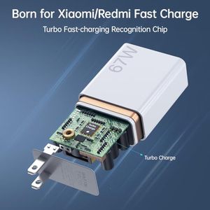 Chargeur mural rapide 67W pour Xiaomi Turbo <span class=keywords><strong>Mi</strong></span> pour Xiaomi 17 15 14t <span class=keywords><strong>Lite</strong></span> Redmi Note K80 12 Pro Plus Poco X5 Gt Black Shark - Product Image 3